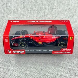 Burago 1:24 Red Ferrari SF-23 Charles Leclerc - 2023 Formula Racing #16
